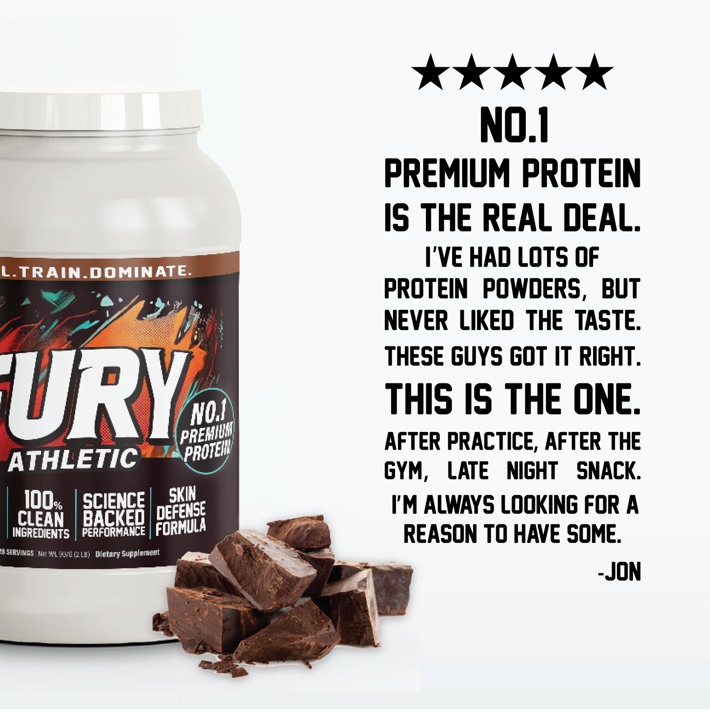 NO. 1 PREMIUM PROTEIN - Chocolate